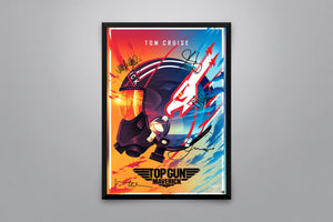 Top Gun: Maverick Signed Poster with COA