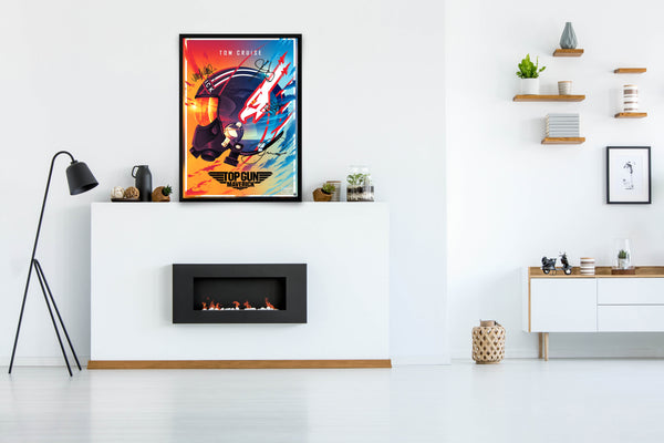 Top Gun: Maverick Signed Poster with COA