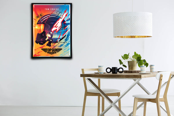 Top Gun: Maverick Signed Poster with COA