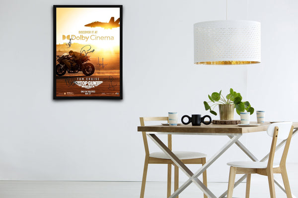Top Gun: Maverick Signed Poster with COA