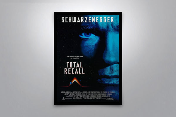 Total Recall Signed Poster with COA