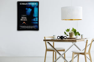 Total Recall Signed Poster with COA