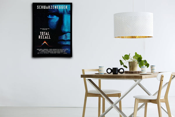 Total Recall Signed Poster with COA