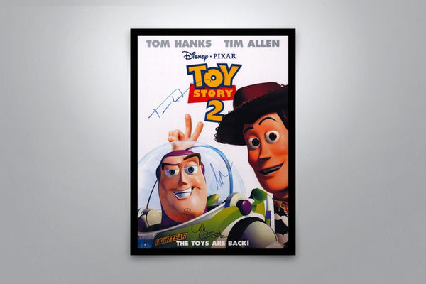 Toy Story 2 Signed Poster with COA