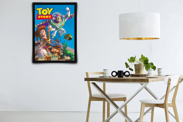 Toy Story Signed Poster with COA