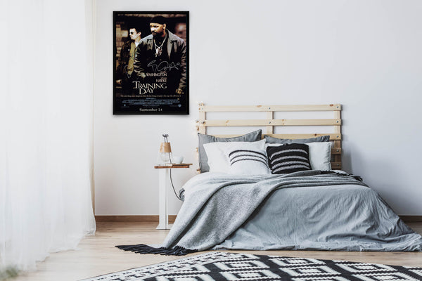 Training Day Signed Poster with COA