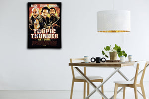 Tropic Thunder Signed Poster with COA