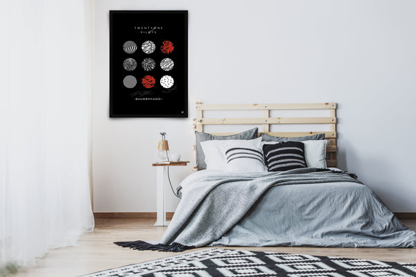 Twenty One Pilots: Blurryface Signed Poster with COA