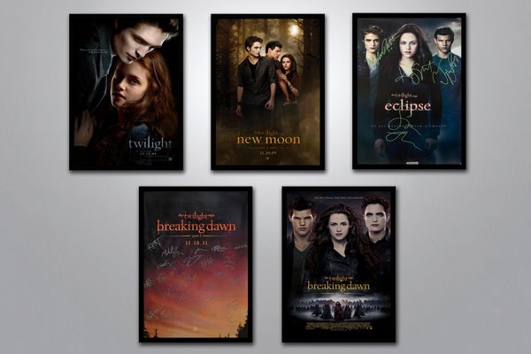 The Twilight Saga Autographed Poster Collection