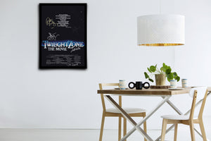 Twilight Zone Signed Poster with COA