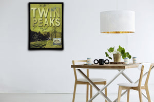 Twin Peaks Signed Poster with COA
