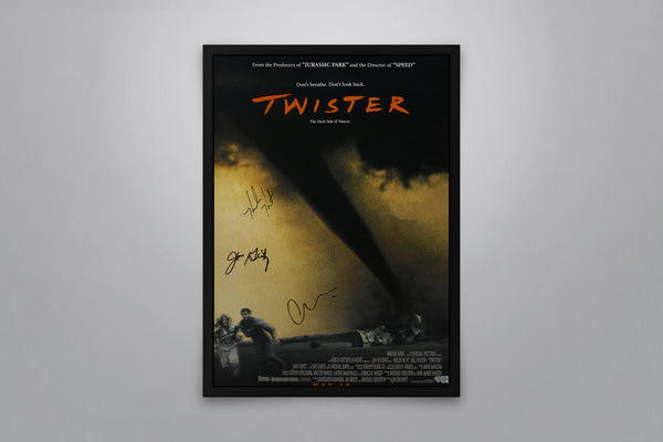 Twister Signed Poster with COA