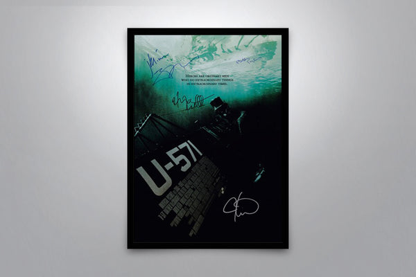 U-571 Signed Poster with COA