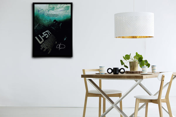 U-571 Signed Poster with COA