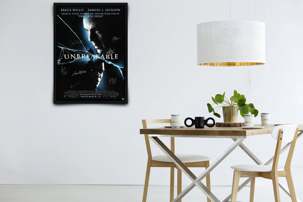 Unbreakable Signed Poster with COA