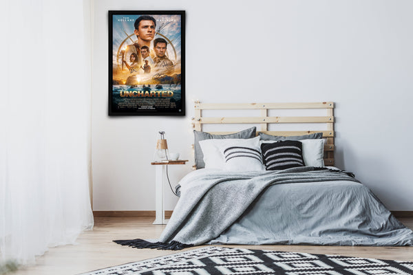 Uncharted Signed Poster with COA