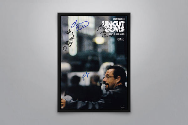Uncut Gems Signed Poster with COA