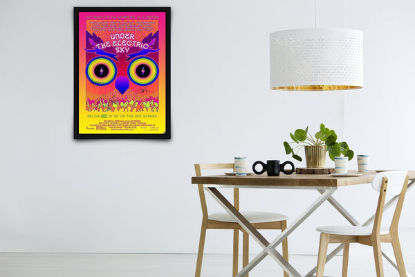 Under the Electric Sky Signed Poster with COA