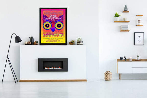 Under the Electric Sky Signed Poster with COA