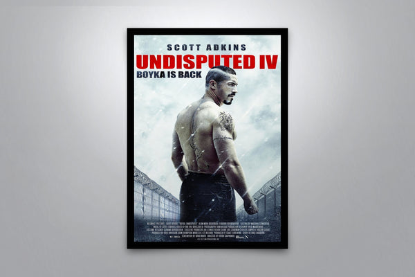 Boyka: Undisputed IV Signed Poster with COA