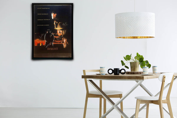 Unforgiven Signed Poster with COA