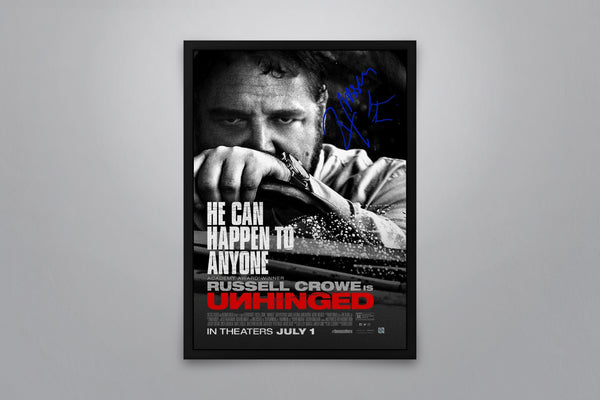 Unhinged Signed Poster with COA