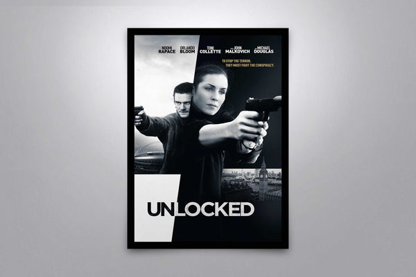 Unlocked Signed Poster with COA