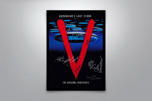 V The Series Signed Poster with COA
