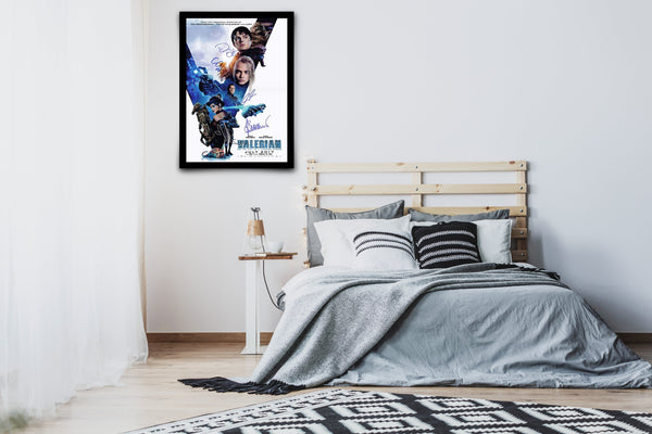 Valerian and the City of a Thousand Planets Signed Poster with COA
