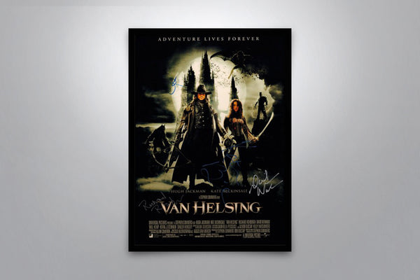 Van Helsing Signed Poster with COA
