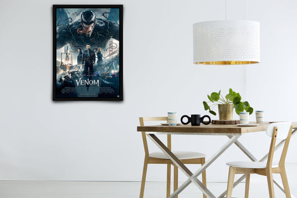 Venom Signed Poster with COA