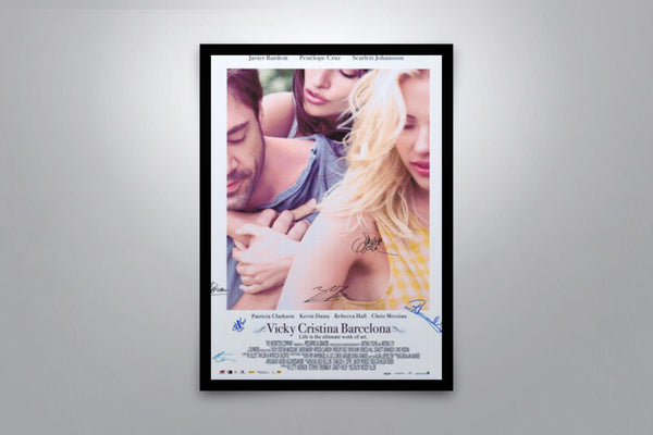 Vicky Cristina Barcelona Signed Poster with COA