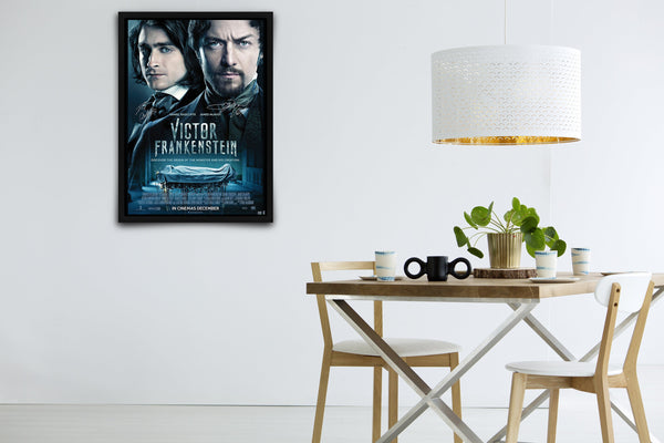 Victor Frankenstein Signed Poster with COA