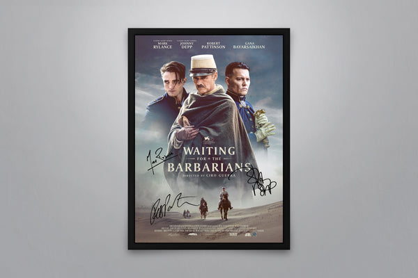 Waiting for the BarbariansSigned Poster with COA