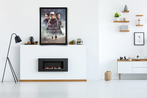Waiting for the BarbariansSigned Poster with COA