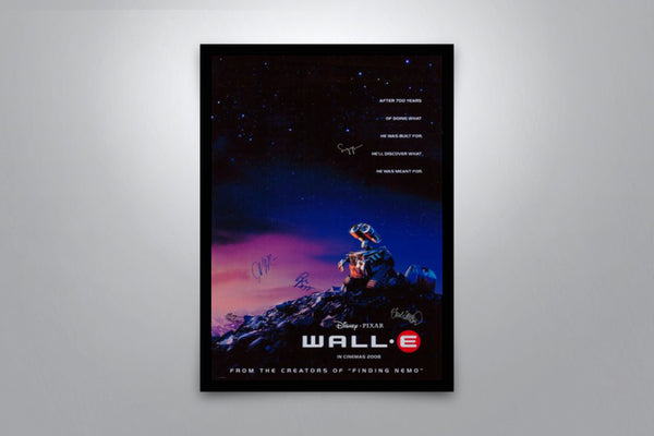 Wall E Signed Poster with COA