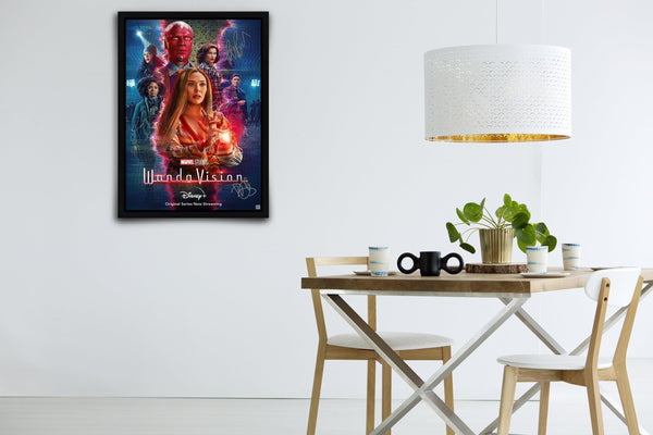 WandaVision Signed Poster with COA