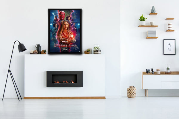 WandaVision Signed Poster with COA
