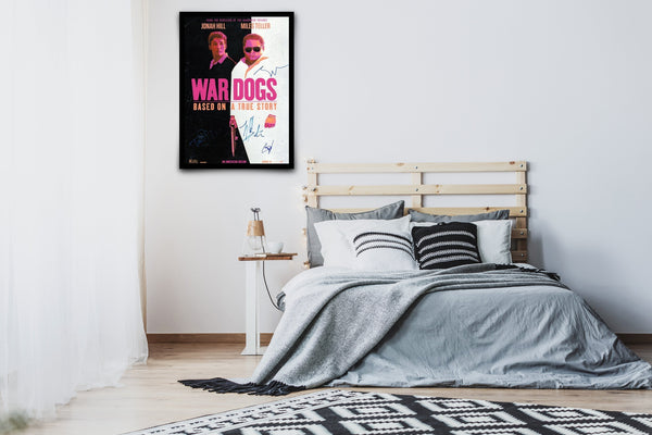 War Dogs Signed Poster with COA