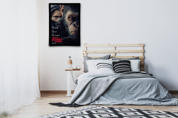 War for the Planet of the Apes Signed Poster with COA