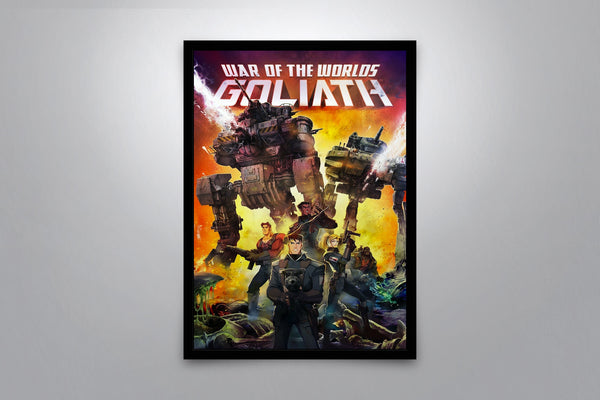 War of the Worlds: Goliath  Signed Poster with COA