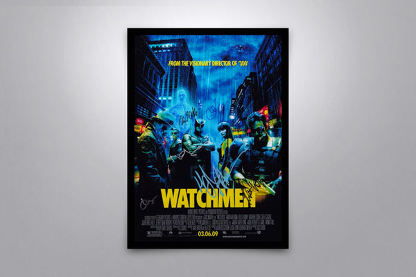 Watchmen Signed Poster with COA