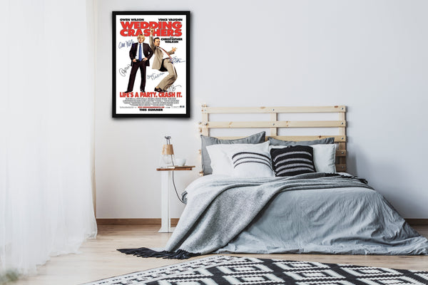 Wedding Crashers Signed Poster with COA