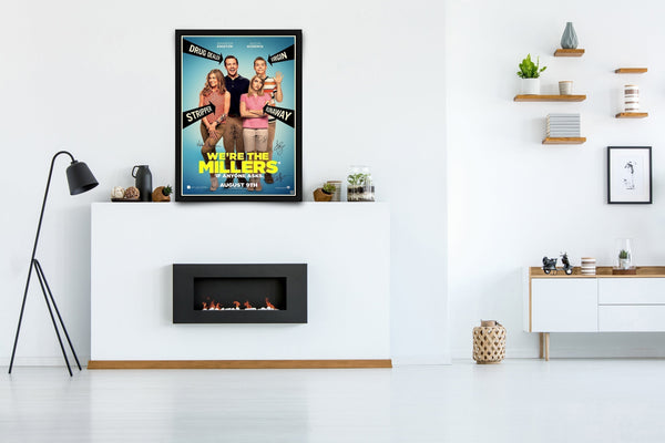 We're the Millers Signed Poster with COA