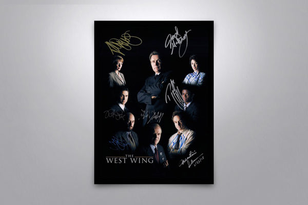 The West Wing Signed Poster with COA