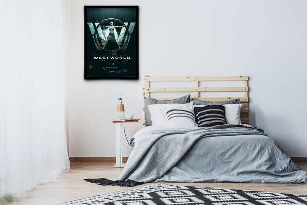 Westworld Signed Poster with COA