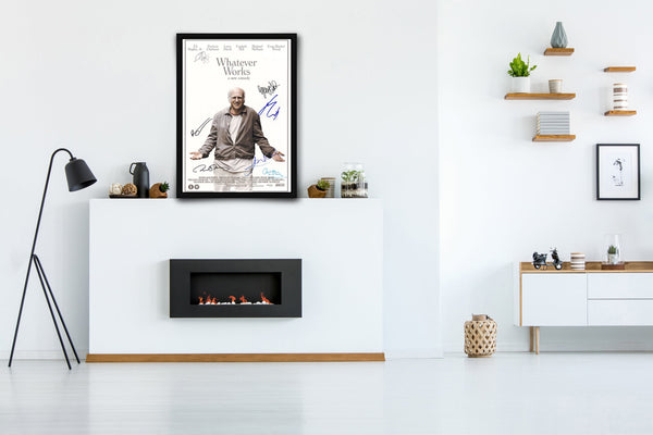 Whatever Works Signed Poster with COA