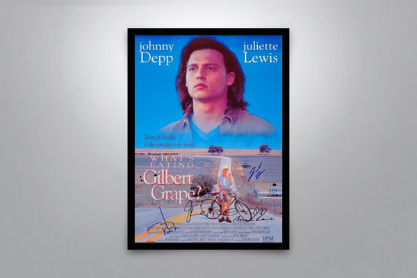 What's Eating Gilbert Grape Signed Poster with COA