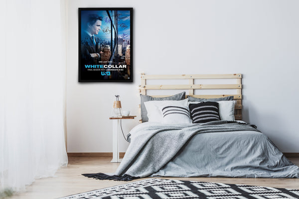 White Collar Signed Poster with COA