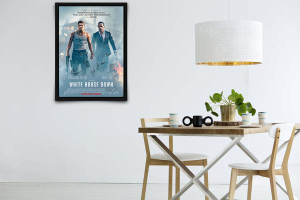 White House Down Signed Poster with COA